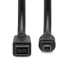 Luxorparts Kabler Til Datamaskin|Kabler Og Adaptere|Firewire 800-kabel 9-pin til 4-pin