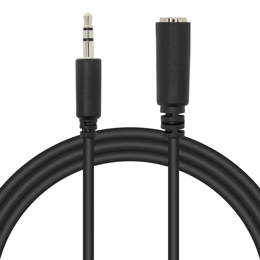 Luxorparts Lyd- & Videokabler|Forlengelseskabel med 3,5 mm-kontakt 2 m