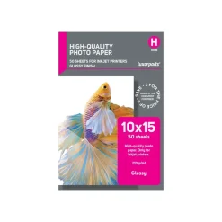 Luxorparts Skrivere Og Tilbehør|Glossy fotopapir 10 x 15 cm 50-pk.