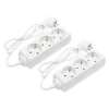 Luxorparts Strømledninger|Sterkstrøm|Grenuttak 3-veis 2-pk.