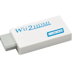 Luxorparts Skjermbeskytter Og Deksel|Gamingskjermer|HDMI-adapter for Nintendo Wii
