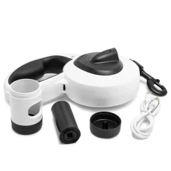 Luxorparts Fritid|Hundebånd med belysning og poseholder 5 m