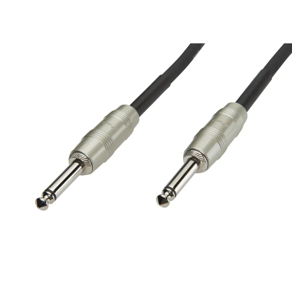 Luxorparts Lyd- & Videokabler|Kabler For Lyd|Instrumentkabel 6,3 mm 2 m, Svart