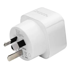 Luxorparts Reiseeffekter|Overfallsalarm|Jordet reiseadapter Australia, Kina