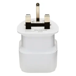 Luxorparts Reiseeffekter|Overfallsalarm|Jordet reiseadapter Storbritannia