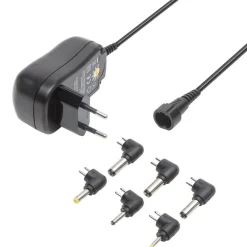 Luxorparts Biltilbehør|Batterier|Justerbar strømadapter 3–12 V (DC) 12 W