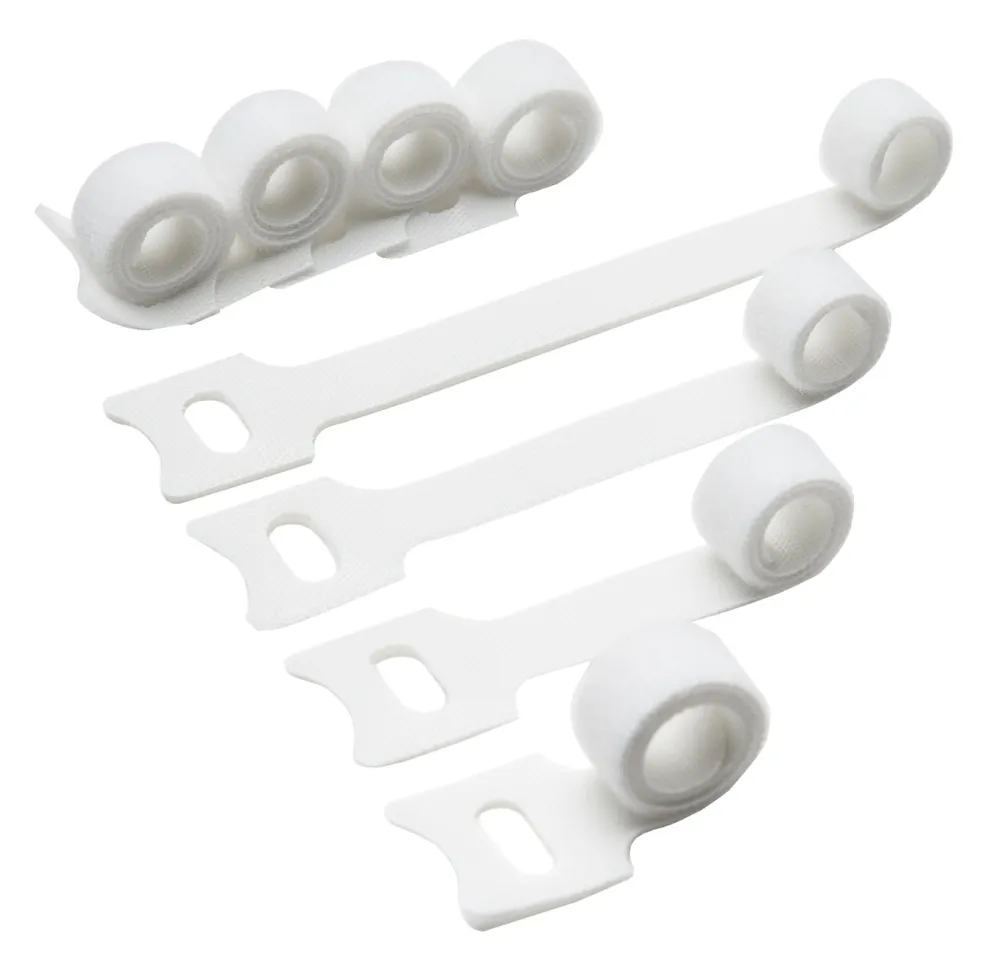 Luxorparts Kabelhåndtering|Elektrisk Installasjon|Kabelsamler 8-pk.