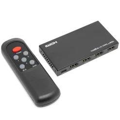 Luxorparts Hdmi|Kabler Og Adaptere|4K HDMI-switch med fjernkontroll 3-veis