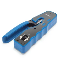 Luxorparts Mobilt Bredbånd Og Rutere|Nettverkskabler|Krympetang med klippe- og dekselfunksjon for RJ45-kontakter