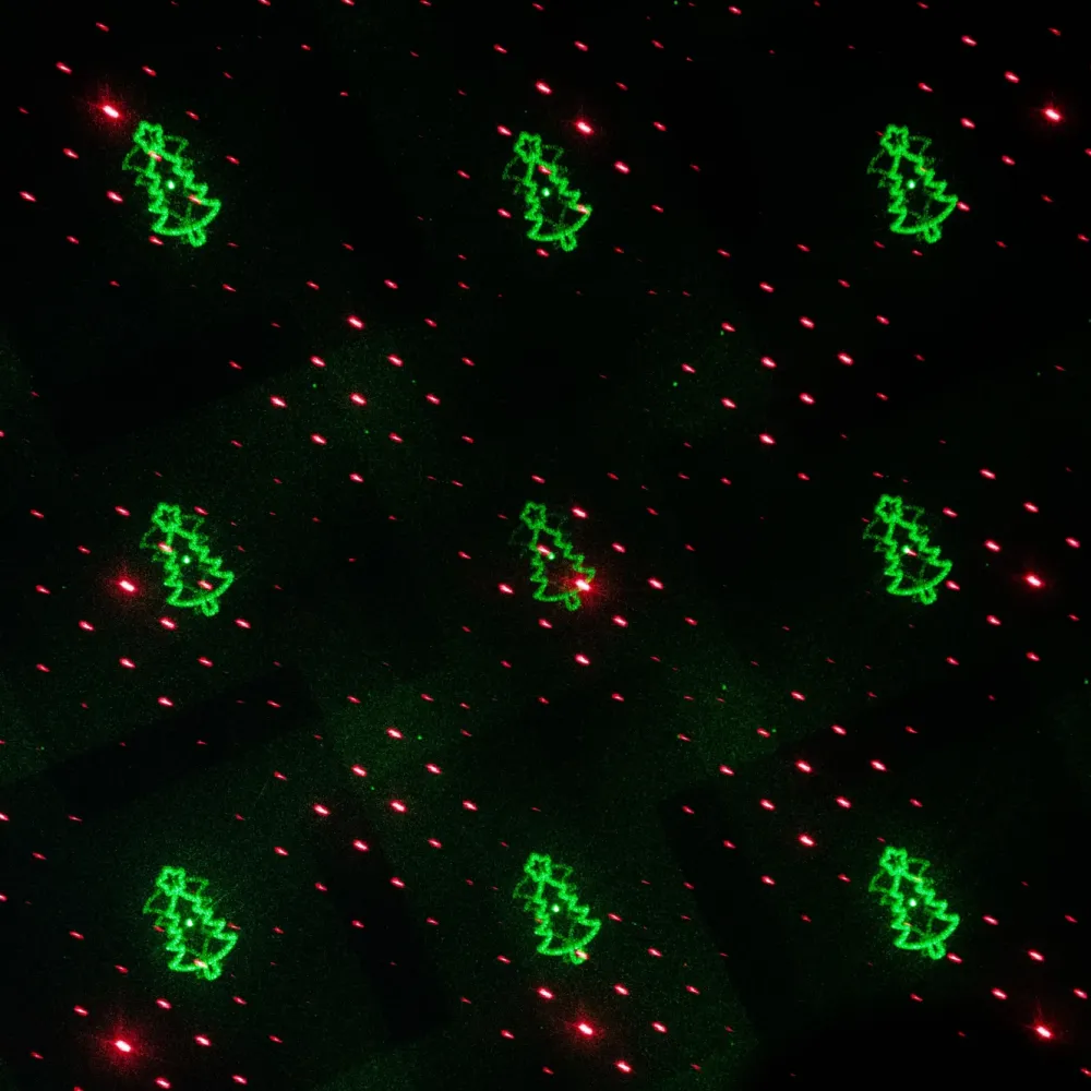 Luxorparts Julelys|Utendørs Belysning|Laserprojektor - Julemønster
