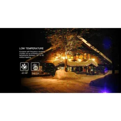 Luxorparts Julelys|Utendørs Belysning|Laserprojektor - Regnshow