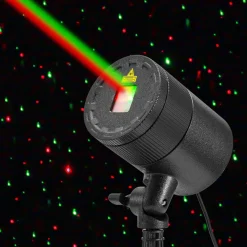 Luxorparts Julelys|Utendørs Belysning|Laserprojektor - Regnshow