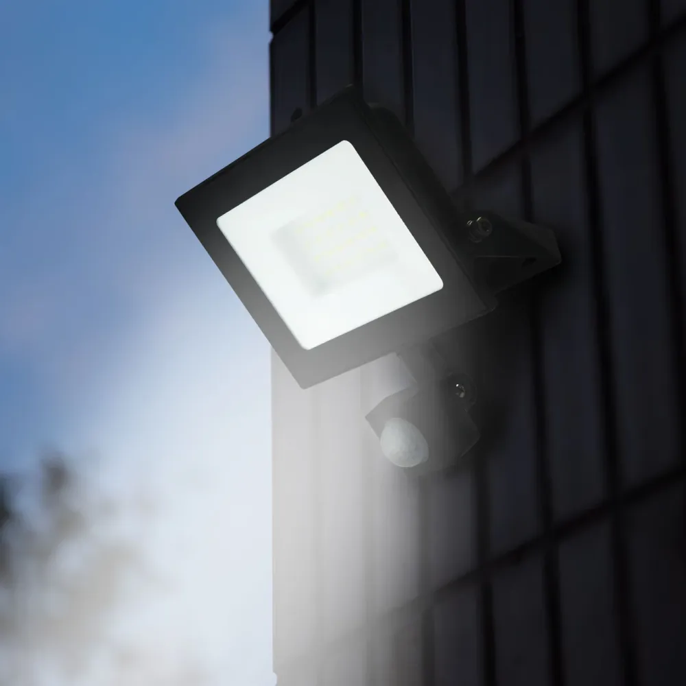 Luxorparts Utendørs Belysning|LED-lyskaster med bevegelsessensor 30 W (3380 lm)