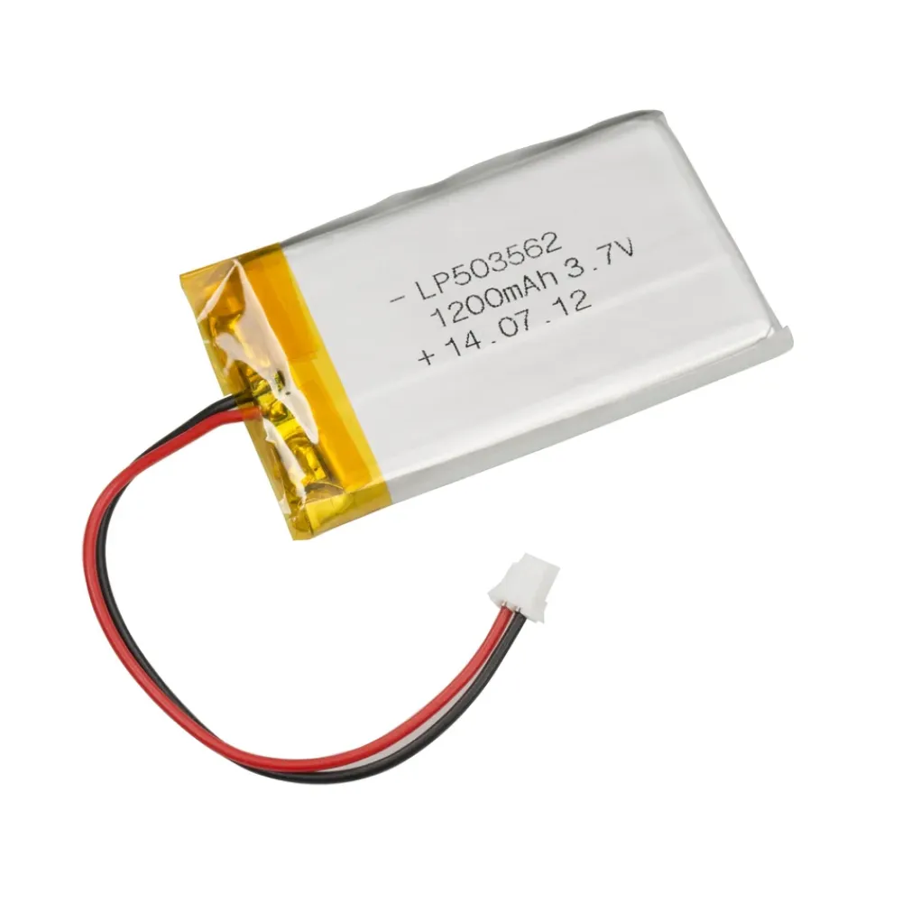 Luxorparts Elektronikk|Li-Po-batteri 3,7 V med kontakt 1200 mAh
