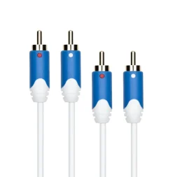 Luxorparts Lyd- & Videokabler|Lydkabel 2 x RCA 0,5 m