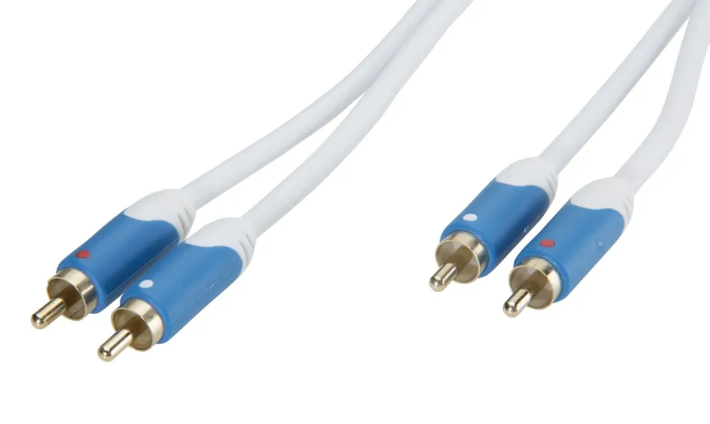 Luxorparts Lyd- & Videokabler|Lydkabel 2 x RCA 0,5 m