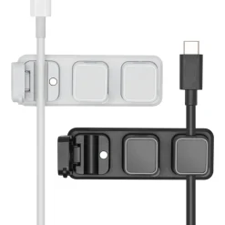 Luxorparts Kabelhåndtering|Elektrisk Installasjon|Magnetisk kabelklemme med base Hvit (6-pk.)