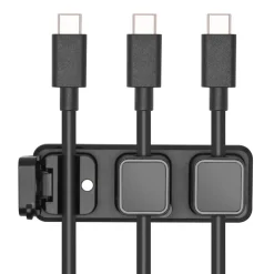 Luxorparts Kabelhåndtering|Elektrisk Installasjon|Magnetisk kabelklemme med base Svart (6-pk.)