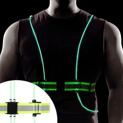 Luxorparts Fritid|Refleksere|Oppladbar LED-vest