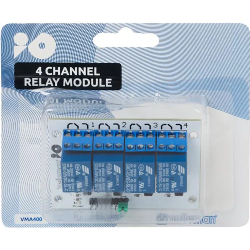 Luxorparts Elektronikk|Relemodul for Arduino 4x