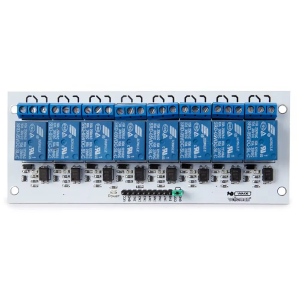 Luxorparts Elektronikk|Relemodul for Arduino 8x