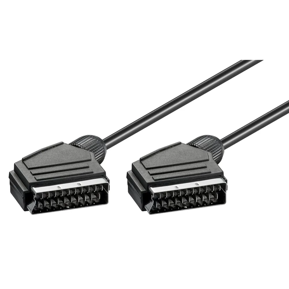 Luxorparts Lyd- & Videokabler|Kabler Til Tv|SCART-kabel 21-polet 1,5 m
