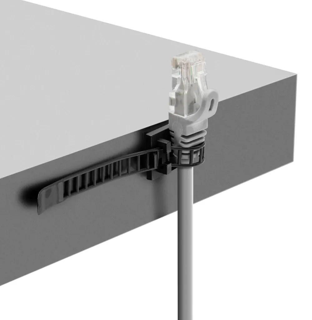 Luxorparts Kabelhåndtering|Elektrisk Installasjon|Selvklebende buntebånd 50 stk.