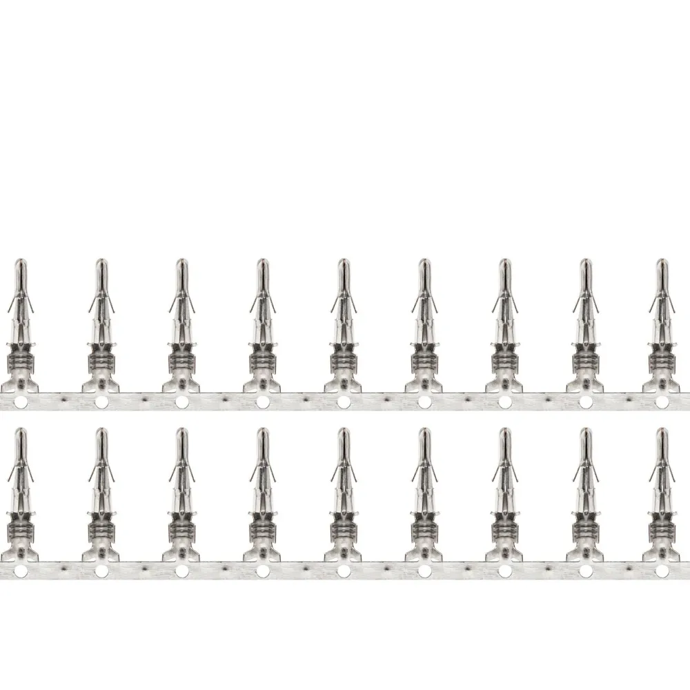 Luxorparts Svakstrøm|Sortimentboks med kontaktpar med hurtiglås 12-pk.