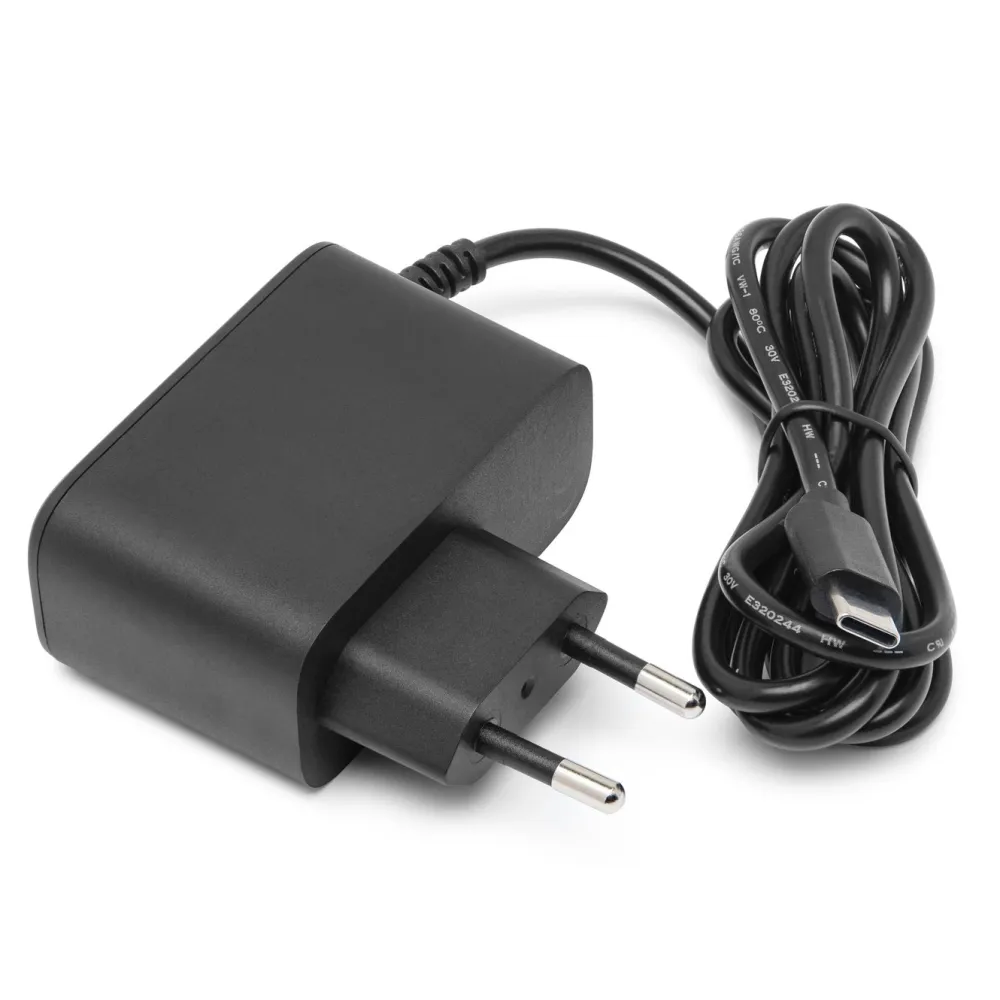 Luxorparts Datamus|Tilbehør Til Bærbar Pc|strømadapter for Raspberry Pi 5 Model B 27 W Svart
