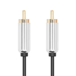 Luxorparts Lyd- & Videokabler|Kabler For Lyd|Subwoofer-kabel 5 m