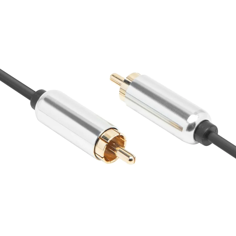 Luxorparts Lyd- & Videokabler|Kabler For Lyd|Subwoofer-kabel 5 m