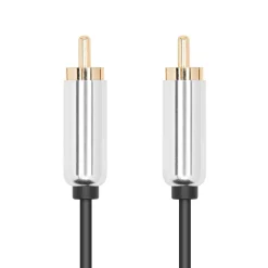 Luxorparts Lyd- & Videokabler|Kabler For Lyd|Subwoofer-kabel 3 m