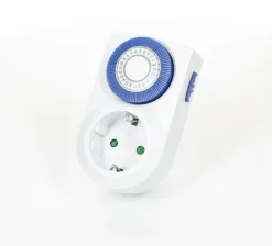 Luxorparts Sterkstrøm|Tidsbryter 24 t jordet 2-pk.
