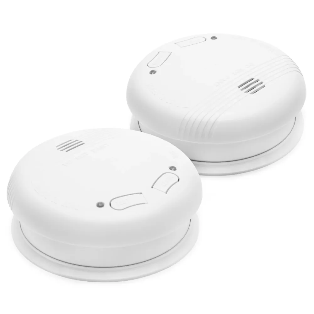 Luxorparts Brannvern|Trådløs røykvarsler 2-pk.