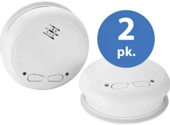 Luxorparts Brannvern|Trådløs røykvarsler 2-pk.