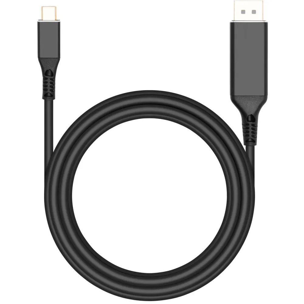Luxorparts Kabler For Lyd|Kabler For Nettverk|USB-C-kabel til Displayport 2 m