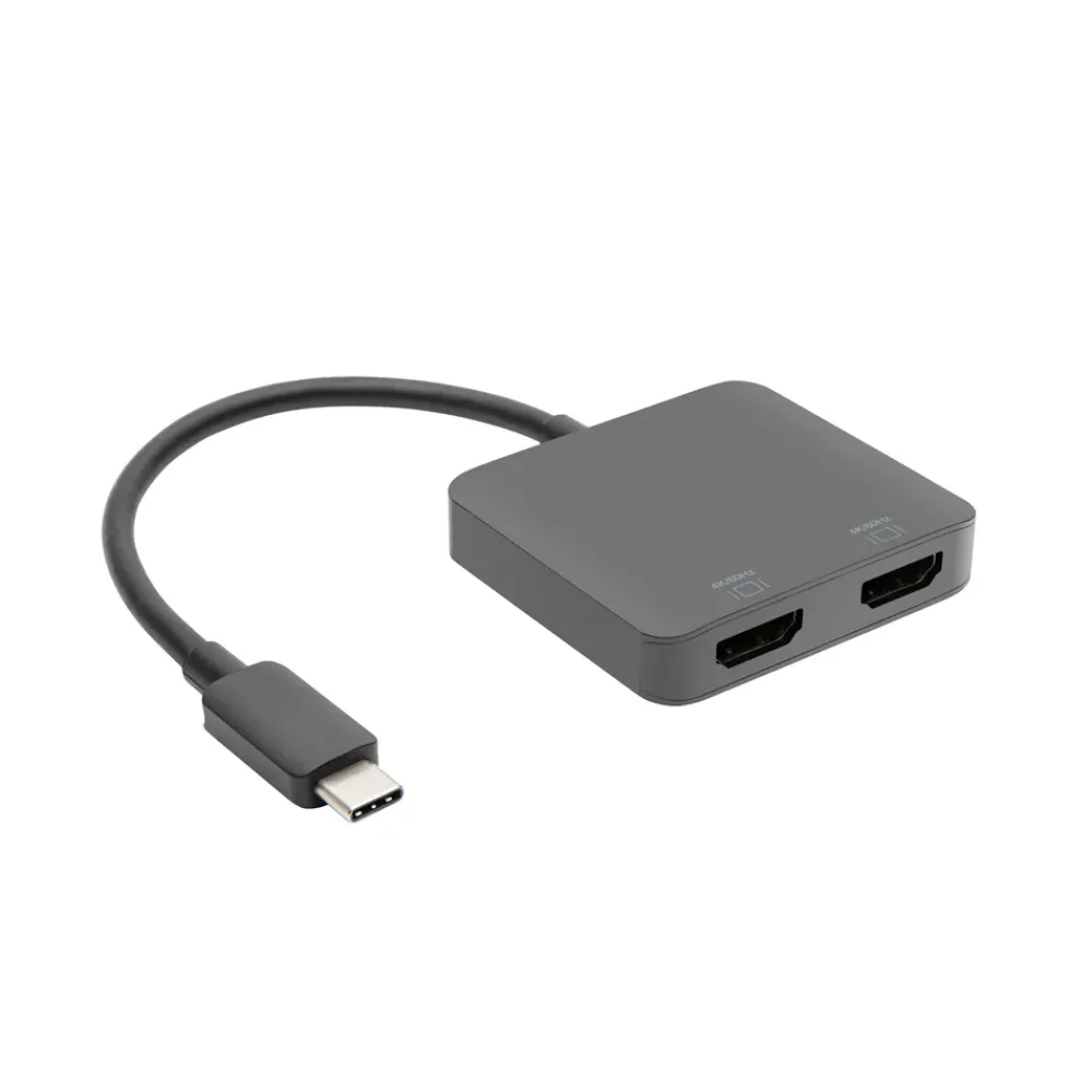 Luxorparts Kabler Og Adaptere|Hdmi|USB-C til 2x HDMI