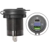 Luxorparts Biltilbehør|USB-lader for panelmontering 30 W