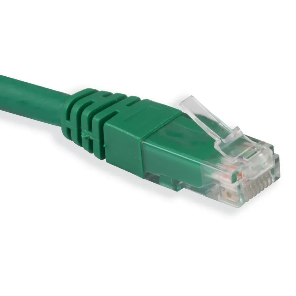 Luxorparts Nettverkskabler|UTP-nettverkskabel Cat. 6 Grønn 0,5 m