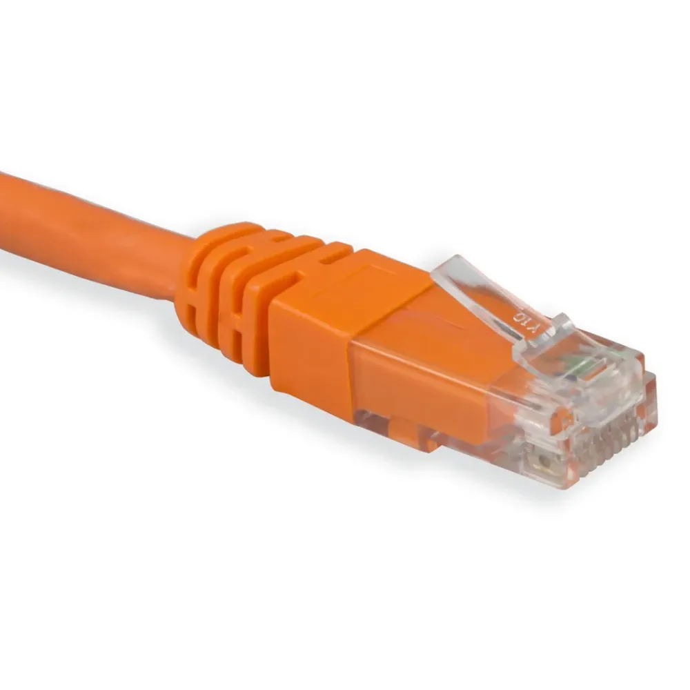 Luxorparts Nettverkskabler|UTP-nettverkskabel Cat. 6 Oransje 1,0 m