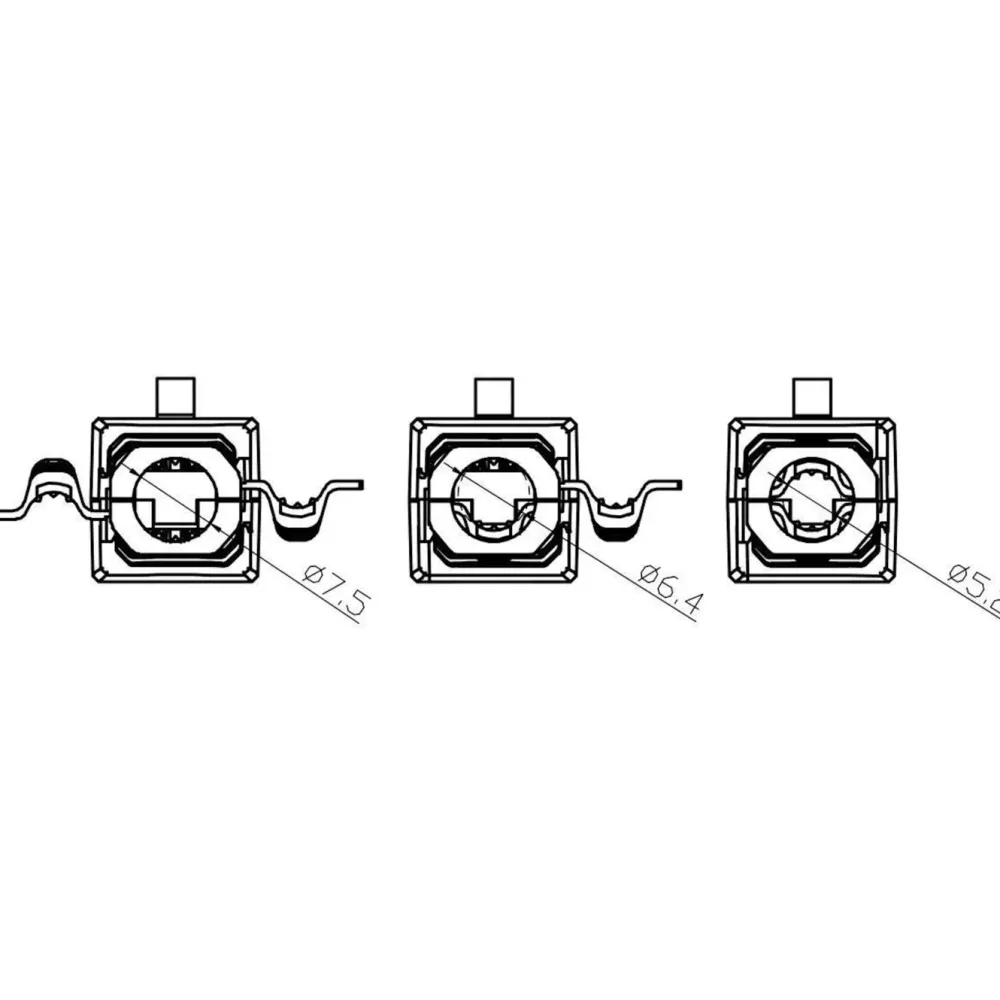 Luxorparts Nettverkskabler|Verktøyfri RJ45-kontakt Cat. 6