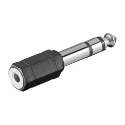 Kjell Lyd- & Videokabler|Kabler For Lyd|Lydadapter 3,5 mm til 6,3 mm