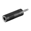 Kjell Lyd- & Videokabler|Kabler For Lyd|Lydadapter 6,3 mm til 3,5 mm, stereo