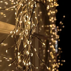 Kjell Lyslenker|Julelys|Lyskrans Ring 936 LED Ø50 cm (sølv)