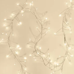 Kjell Lyslenker|Julelys|Lyslenke Klynge 460 LED 5 m (sølv)