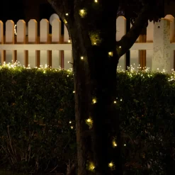 Kjell Lyslenker|Julelys|Lyslenke Klynge 460 LED 5 m (sølv)