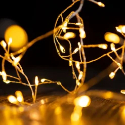 Kjell Lyslenker|Julelys|Lyslenke Klynge 460 LED 5 m (sølv)