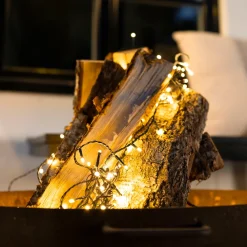 Kjell Lyslenker|Julelys|Lyslenke 48 LED 3,5 m, batteridrevet (svart)
