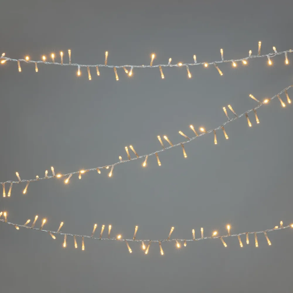 Kjell Lyslenker|Julelys|Lyslenke 1000 LED 20 m (klar)