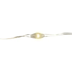 Kjell Lyslenker|Julelys|Lyslenke Micro 40 LED 1,95 m, batteridrevet (sølv)